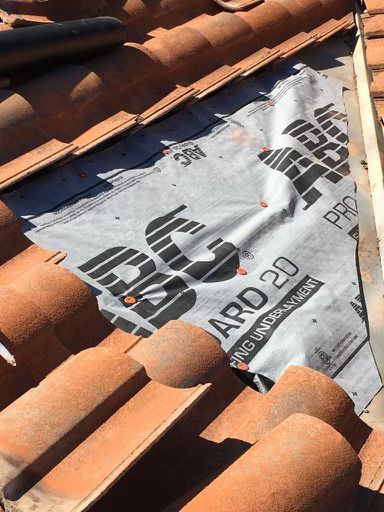 tile roofing project The Amish Roofer (940) 278-8299