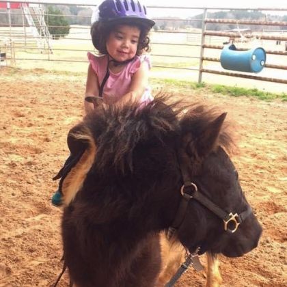 A Western horseback riding lesson in Nacogdoches TX at Pine Top Stables and Grounds