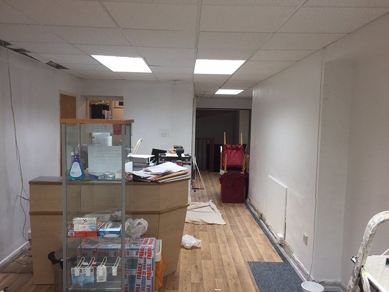 commercial painting work