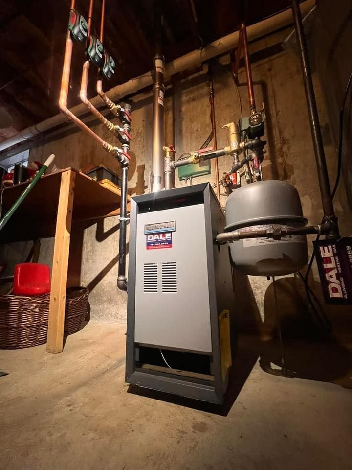 Dale Plumbing boiler replacement servicing in  Massachusetts Regions
