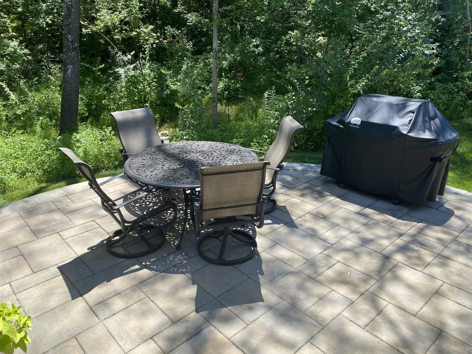 Backyard — Arnold, MO — Red Oak Landscaping