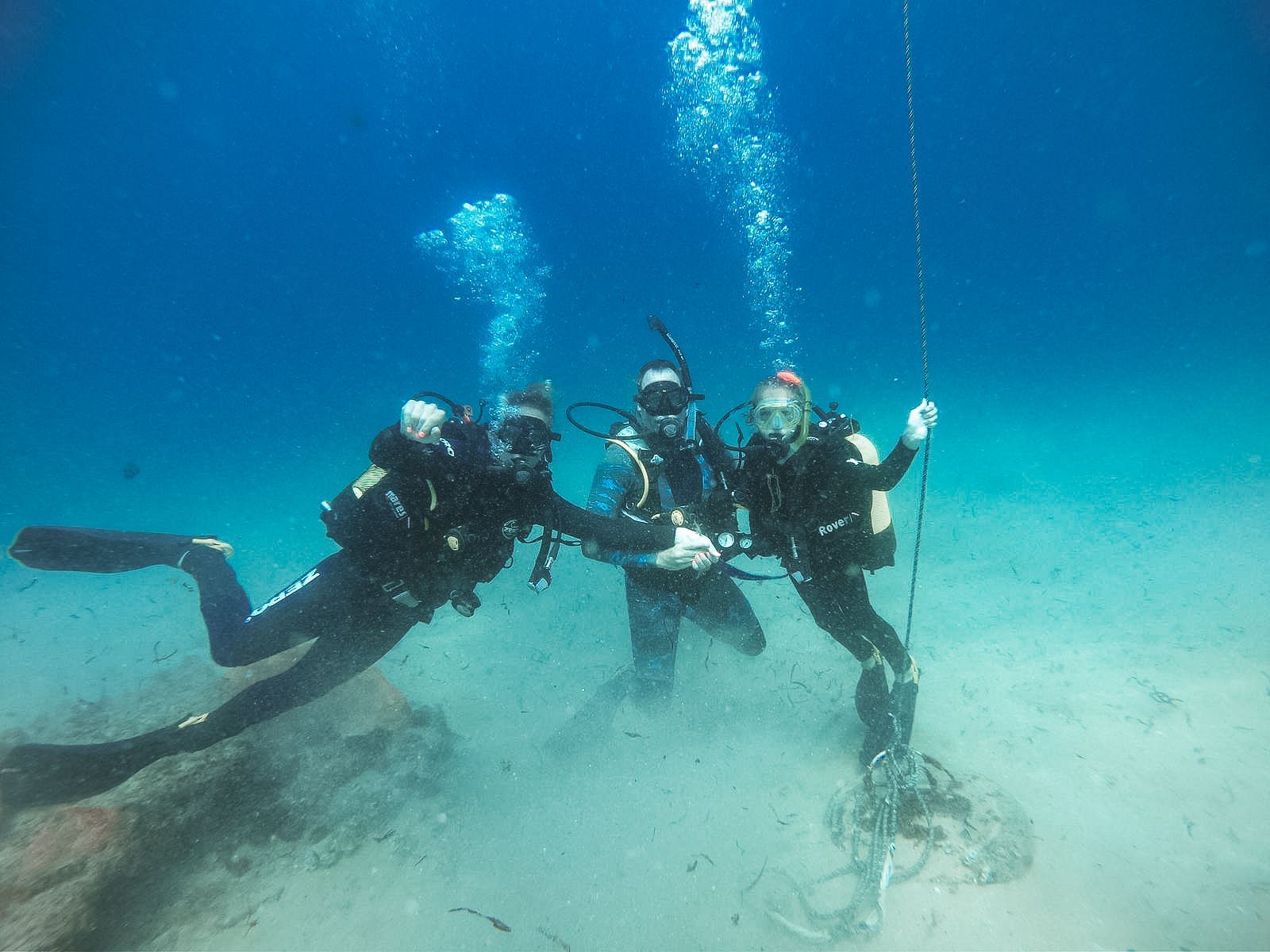 people scuba diving in tofo