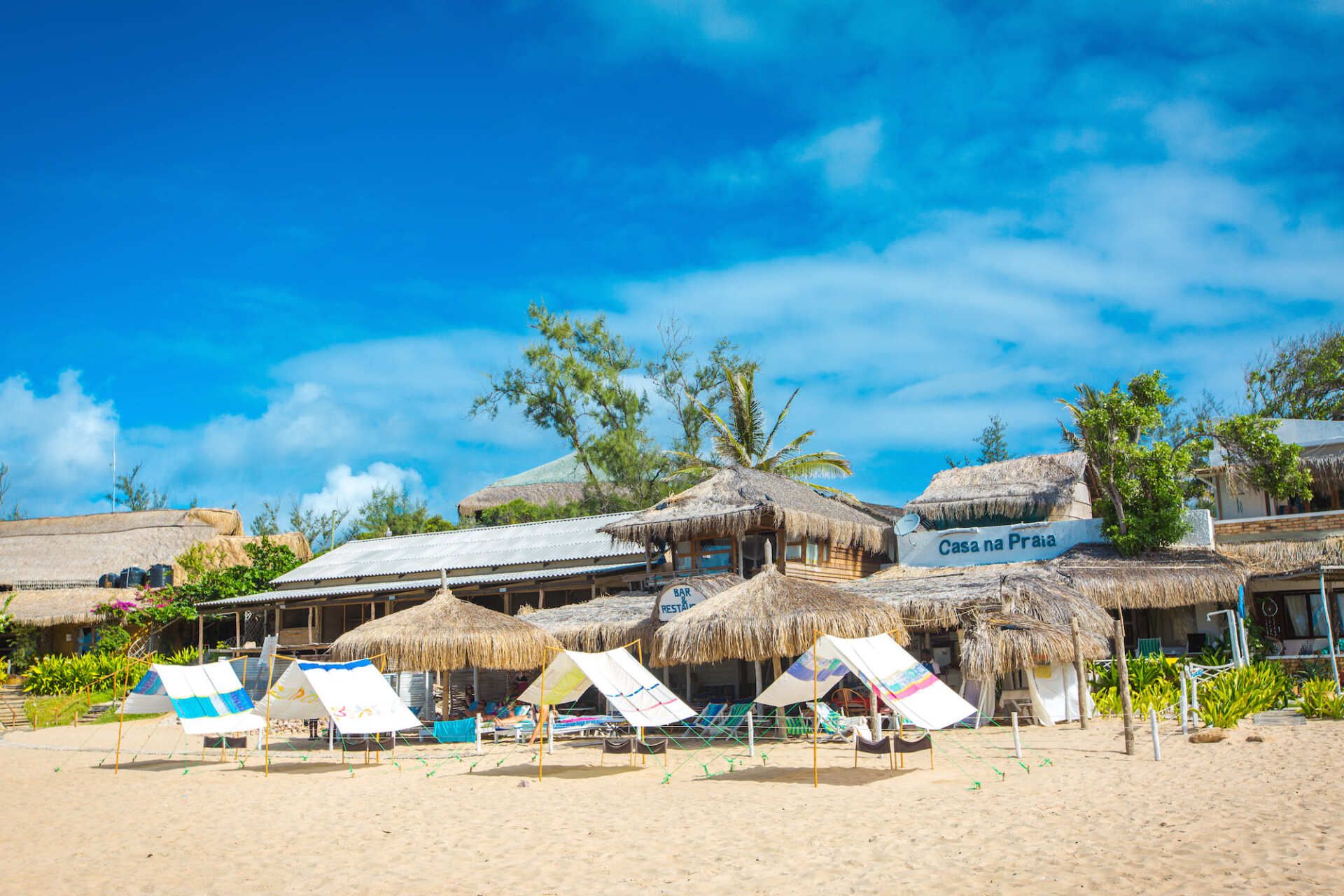 restaurant on tofo beach