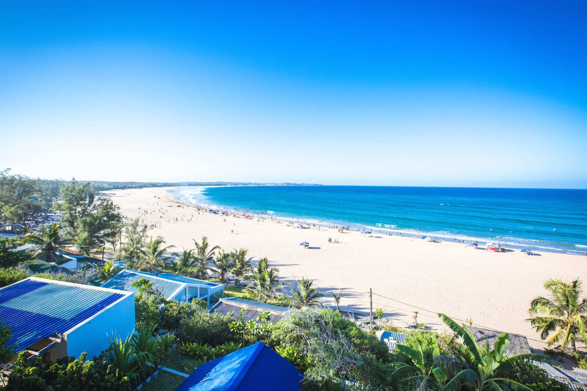 View over the ocean from Paradise Dunes