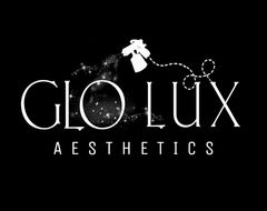 Logo for Glo Lux Aesthetics featuring the words 