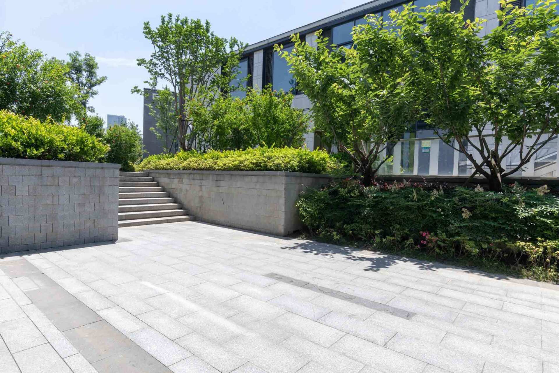 Empty Parking Lot — Fort Wayne, IN — Adams Landscape Management Inc