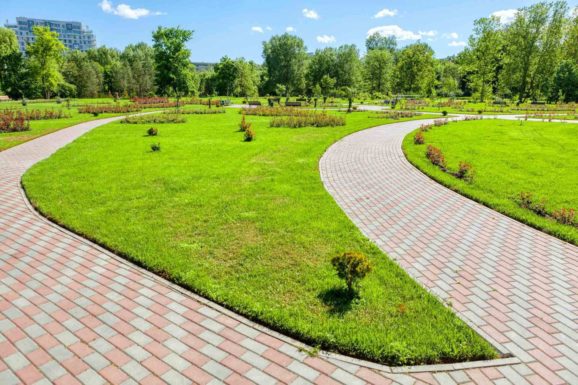 Pedestrian Walking Paths — Fort Wayne, IN — Adams Landscape Management Inc