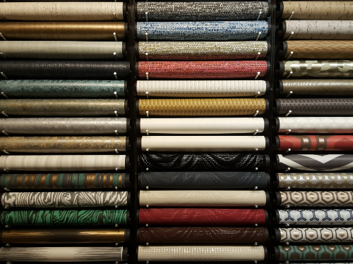 shelves of several wallpaper