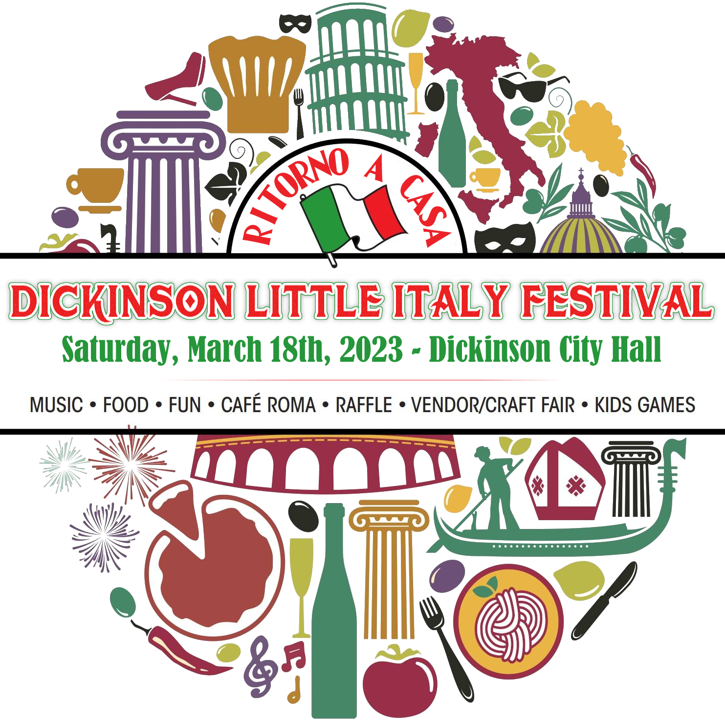 About Dickinson Italian Festival in Dickinson Texas