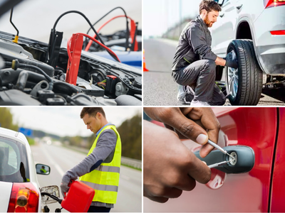 Roadside Assistance Collage