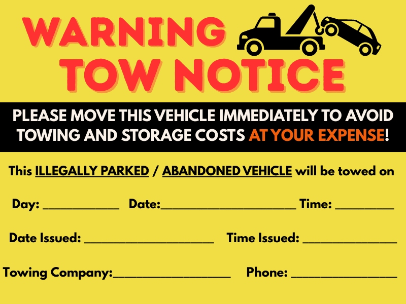 Sample Notice