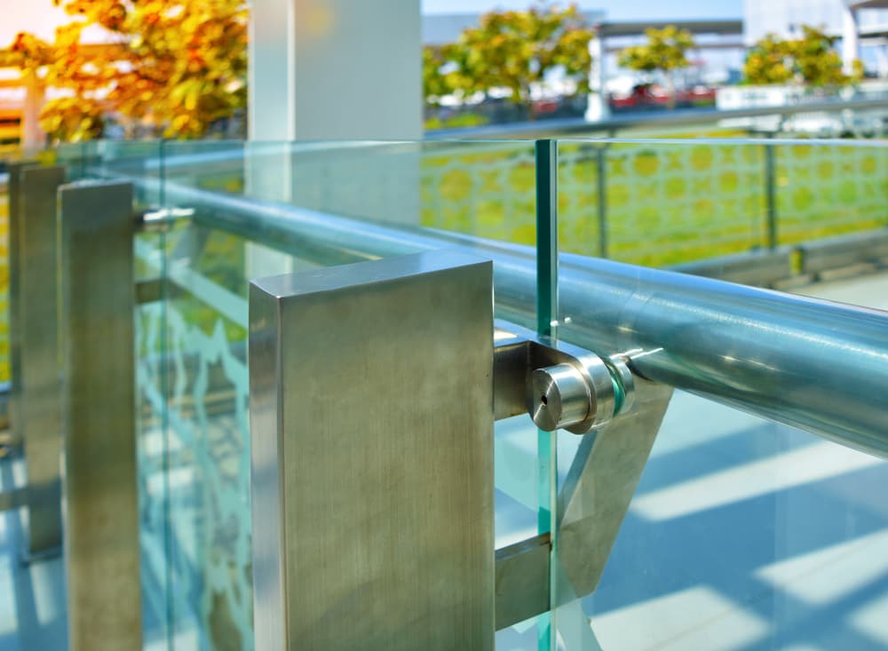 Modern Railing Balustrade — Glass & Aluminium Service in Moranbah, QLD