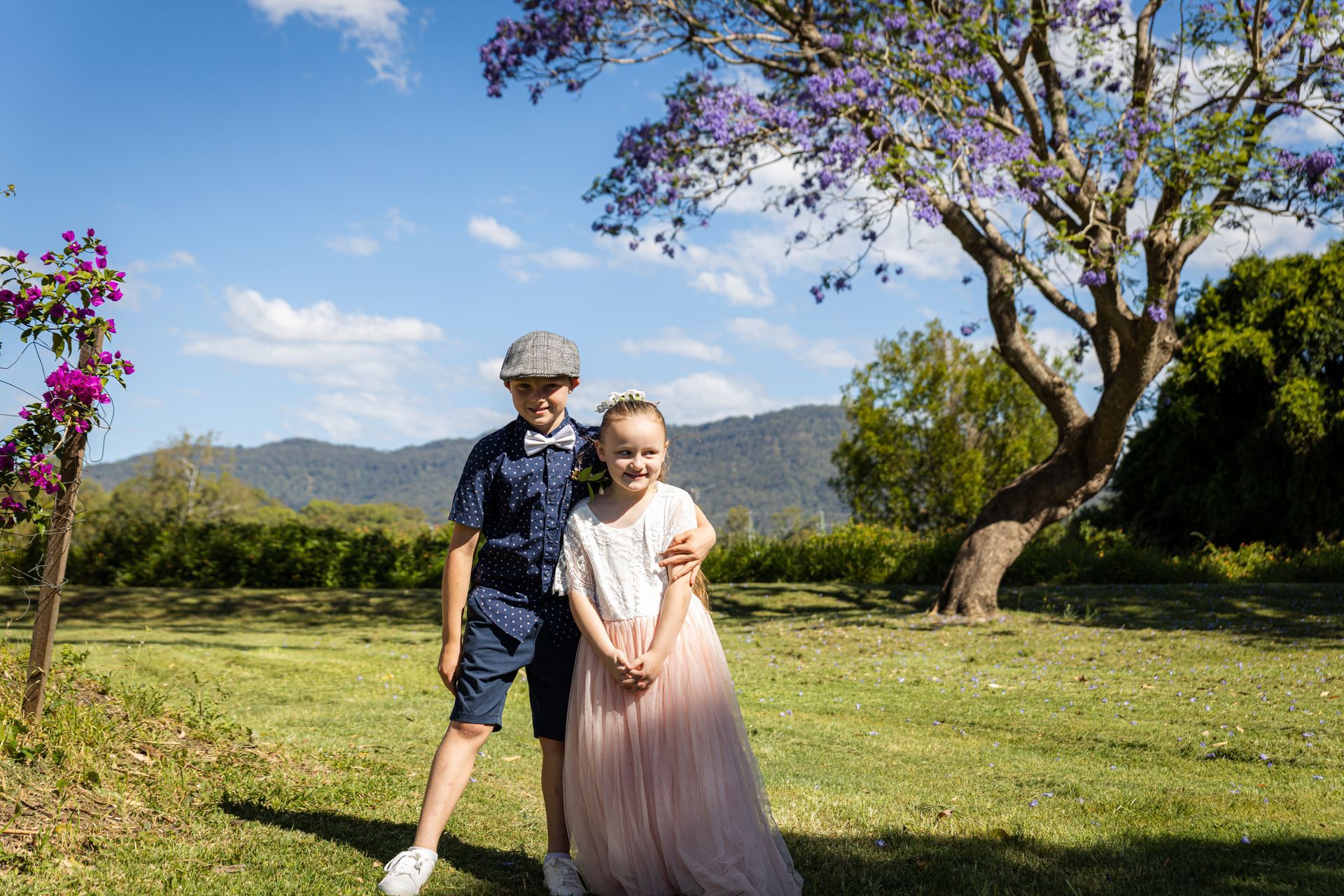 Jacaranda Wedding Photoshoot Queensland