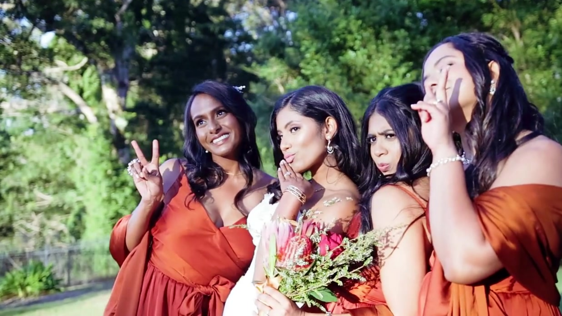 Queensland Wedding photos bridesmaids 
