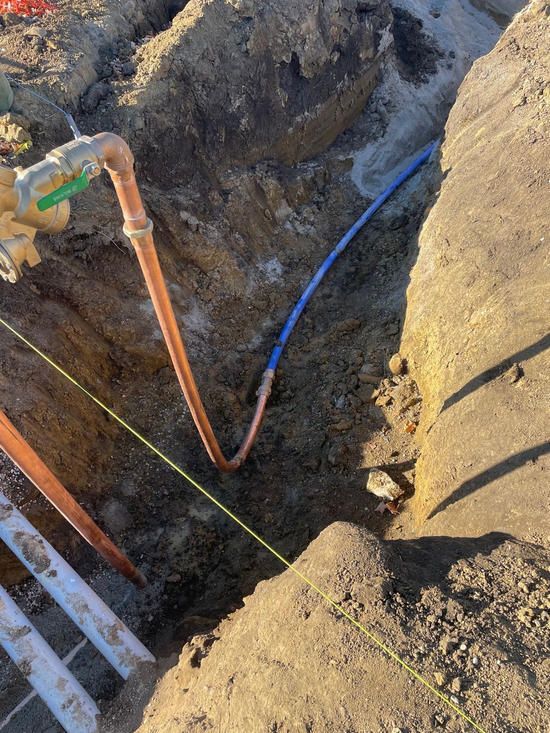 Water Pipe On Ground — Cincinnati, OH — The Gertz Company