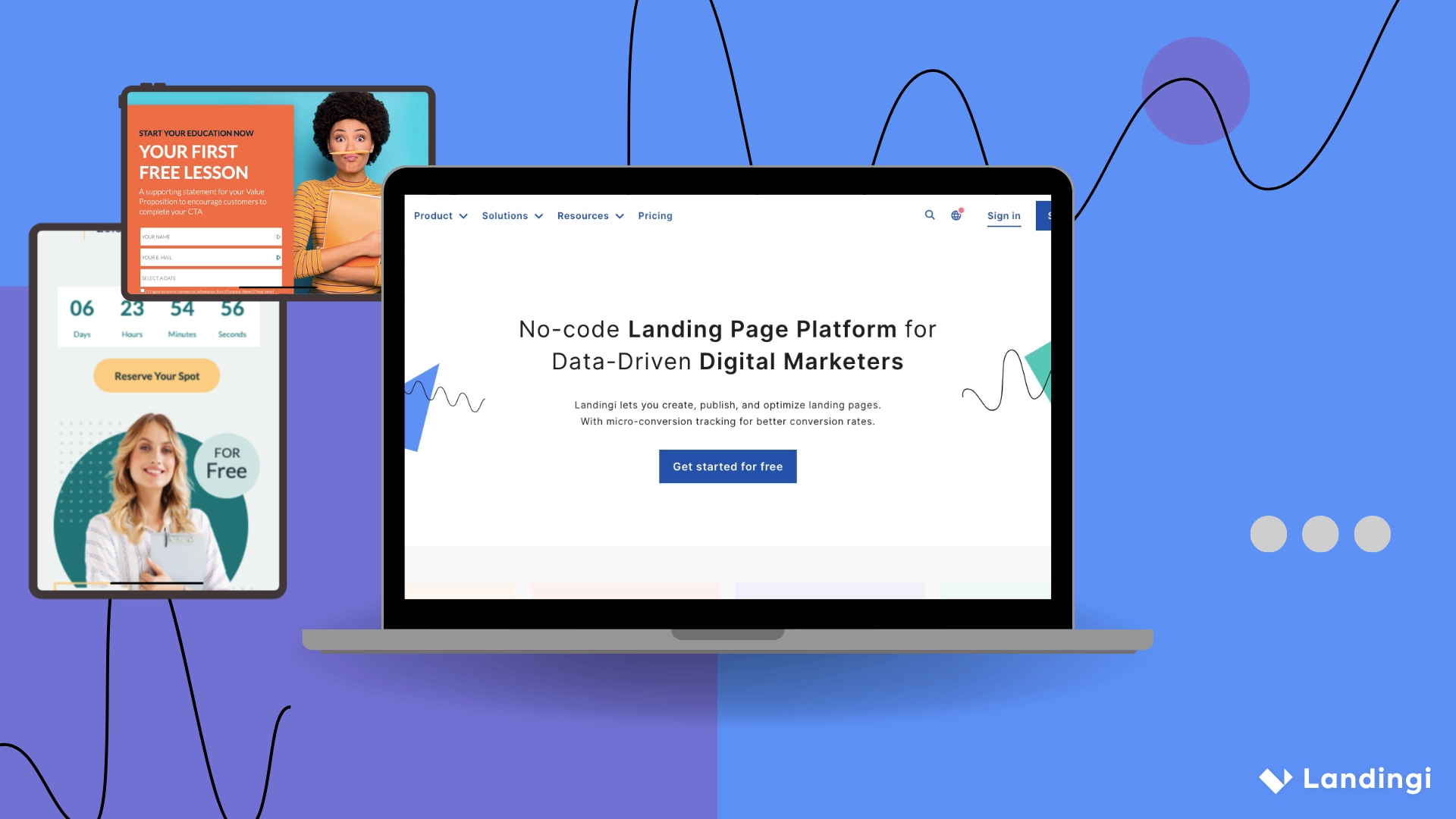 Page de vente contre landing page