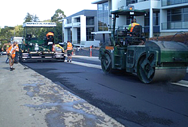 Our asphalt laying services around Sydney