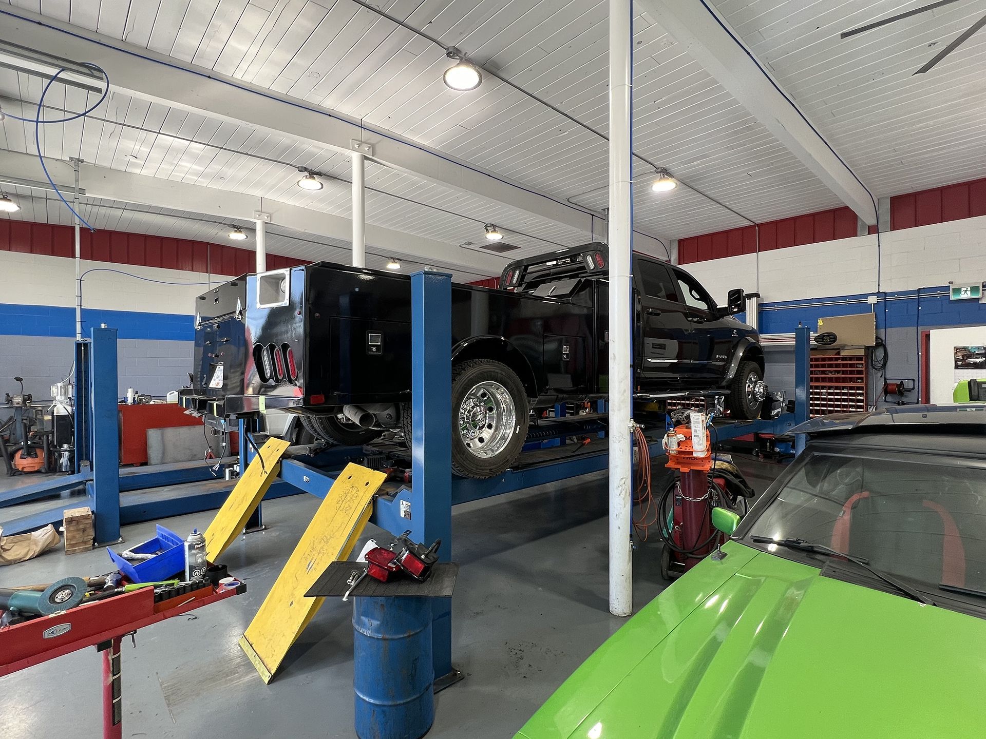 Pickup Truck Trailer Ready to Repair in Pitt Meadows, BC - DBM Automotive