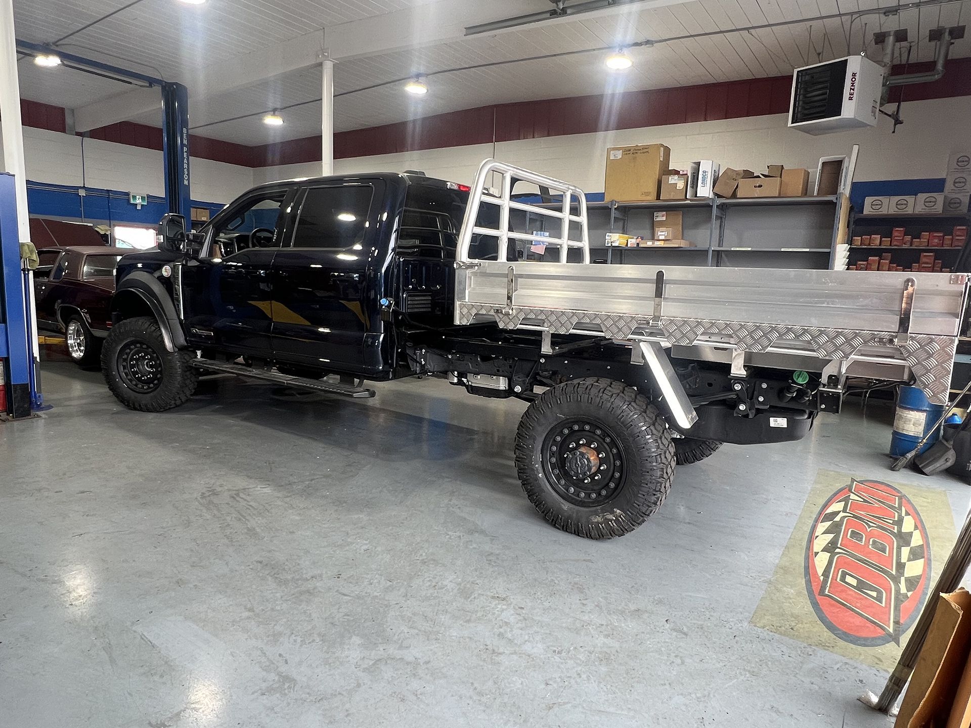 Dump Truck Ready for Repair in Pitt Meadows, BC - DBM Automotive