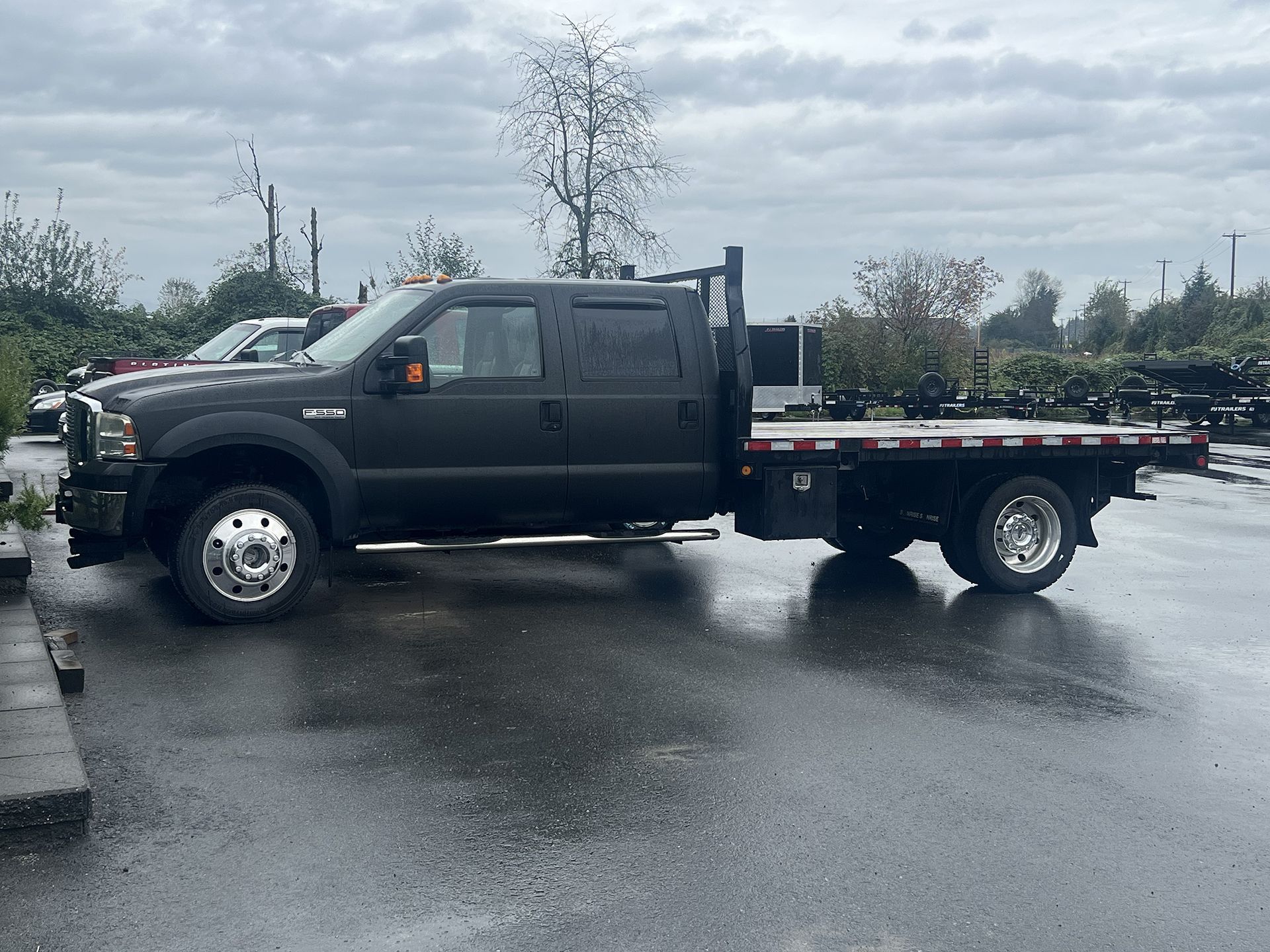 Pickup Truck Trailer Parked in Pitt Meadows, BC - DBM Automotive