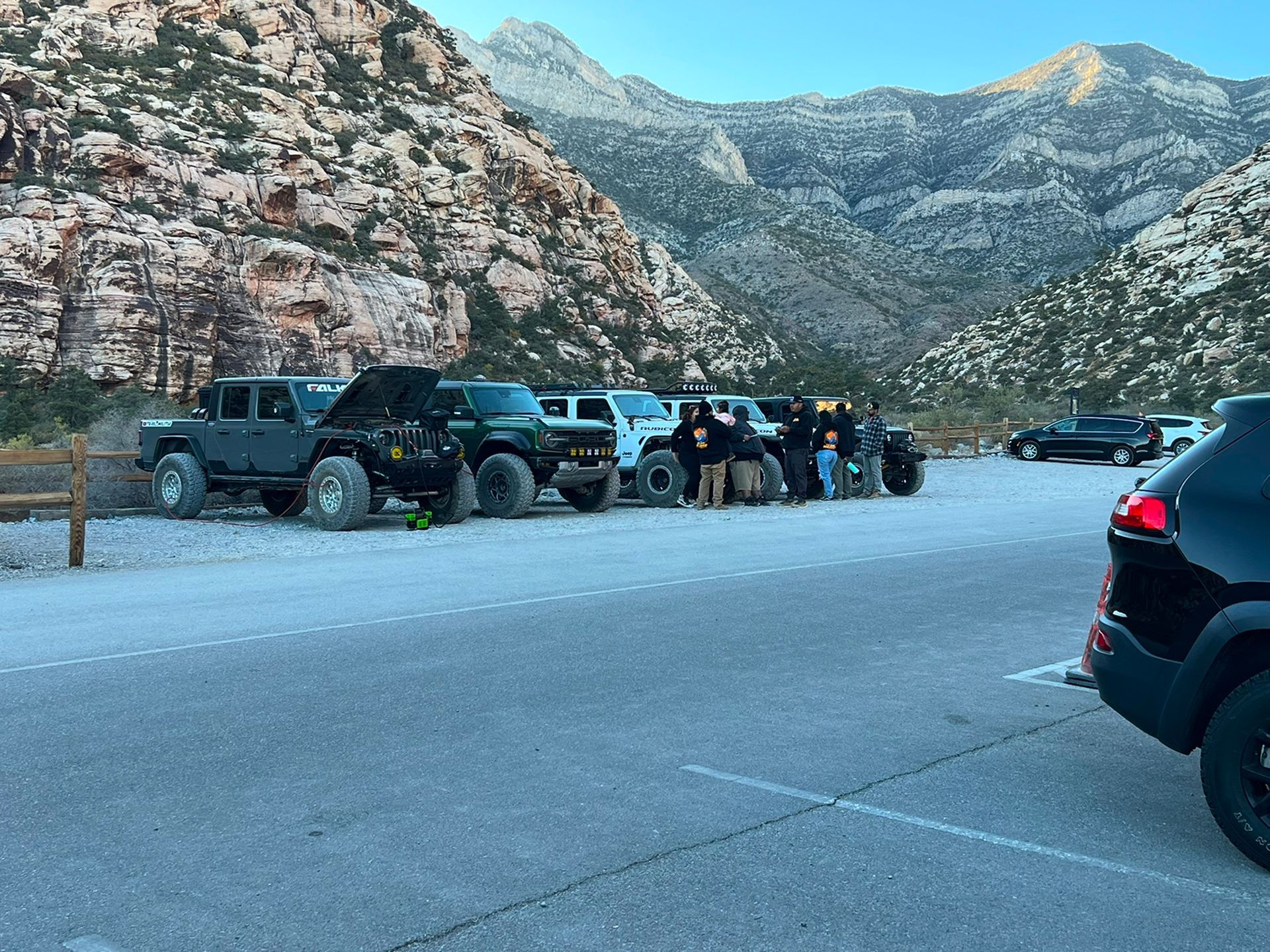 Image of Trucks Parked on the Side of the Road - DBM Automotive