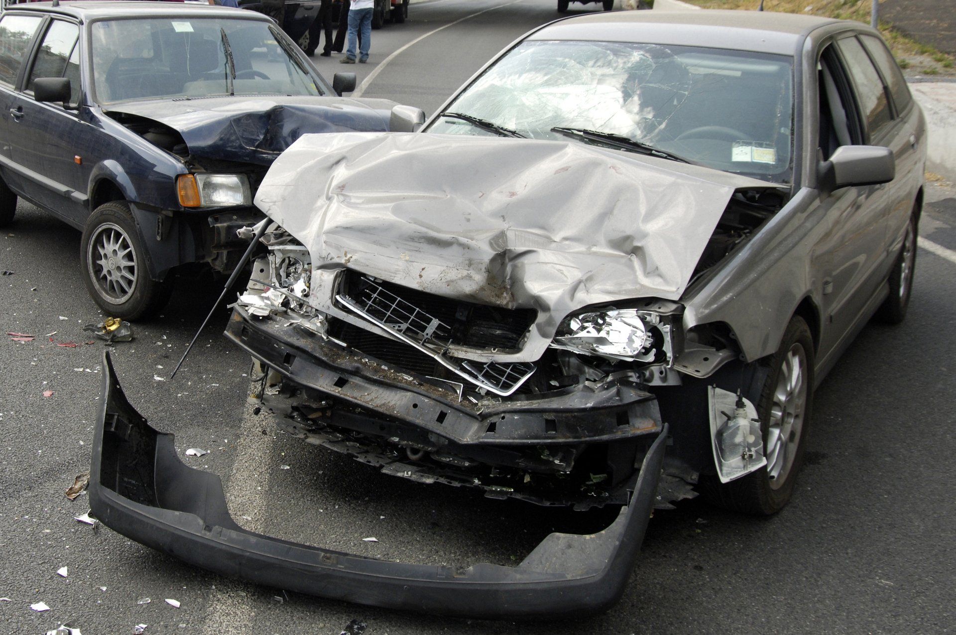 Car Accident With Major Damage — Somerset, KY — Curt Davis Law Office, PLLC