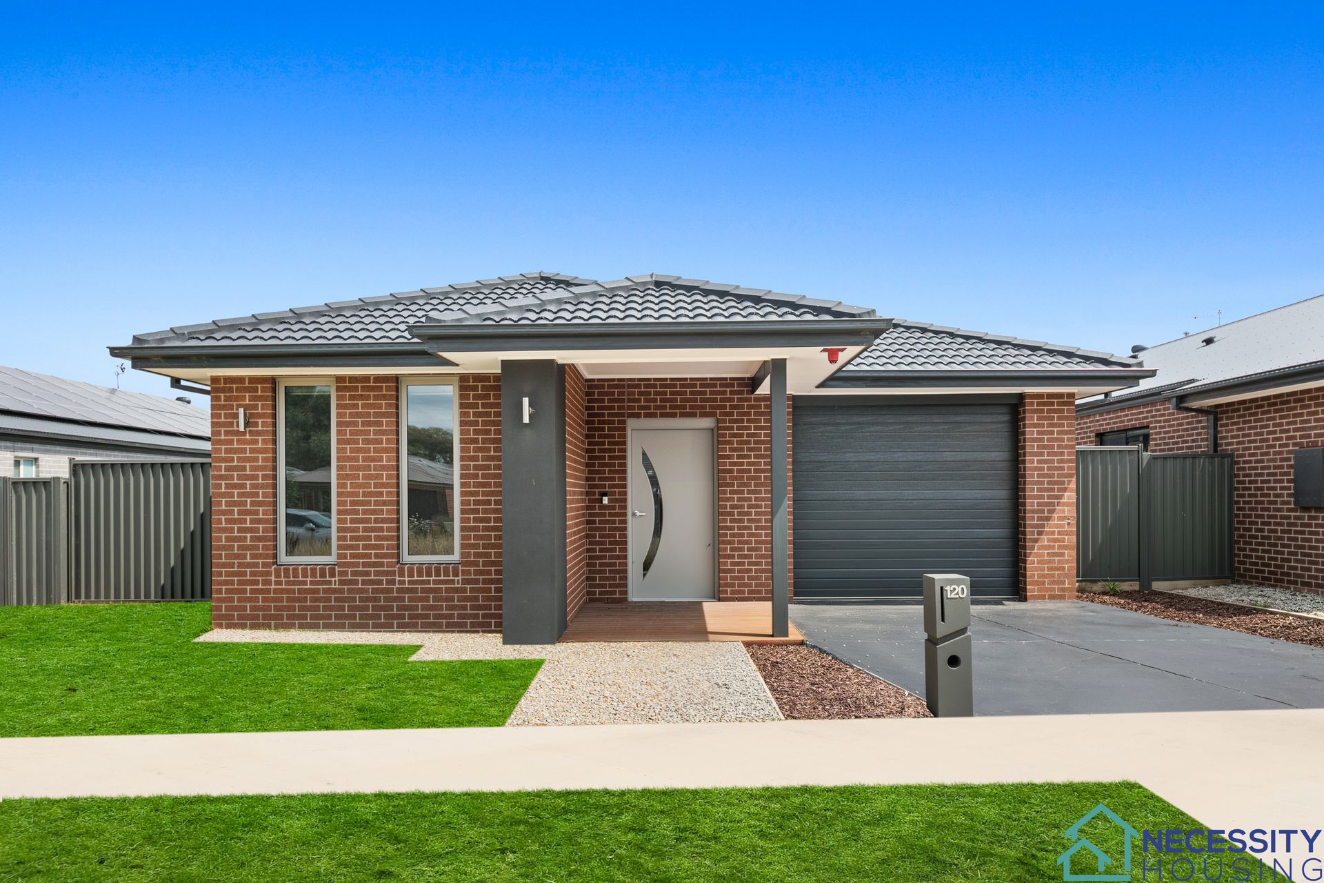 SDA accessible home exterior in Sebastopol VIC with step-free entry and modern design