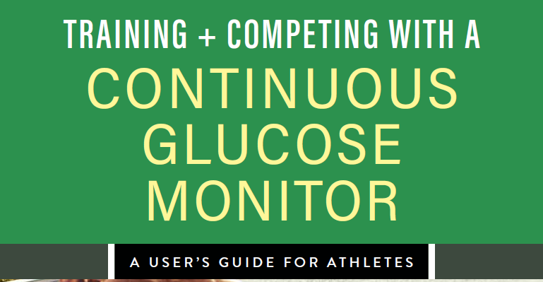 Cover of Training and Competing with a CGM book