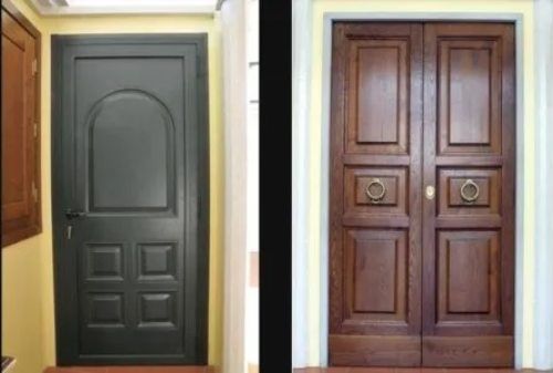 porta di ingresso in uno spazio espositivo