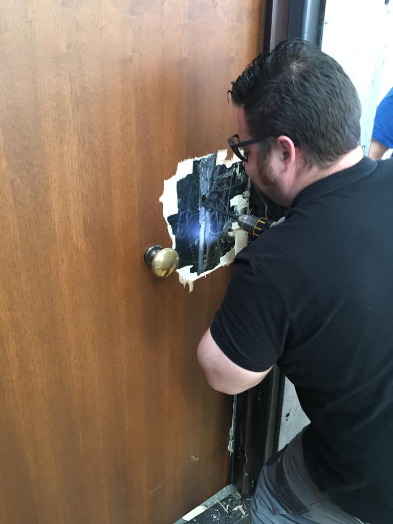 installazione porta blindata