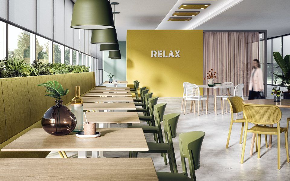 componenti per aree relax in aziende