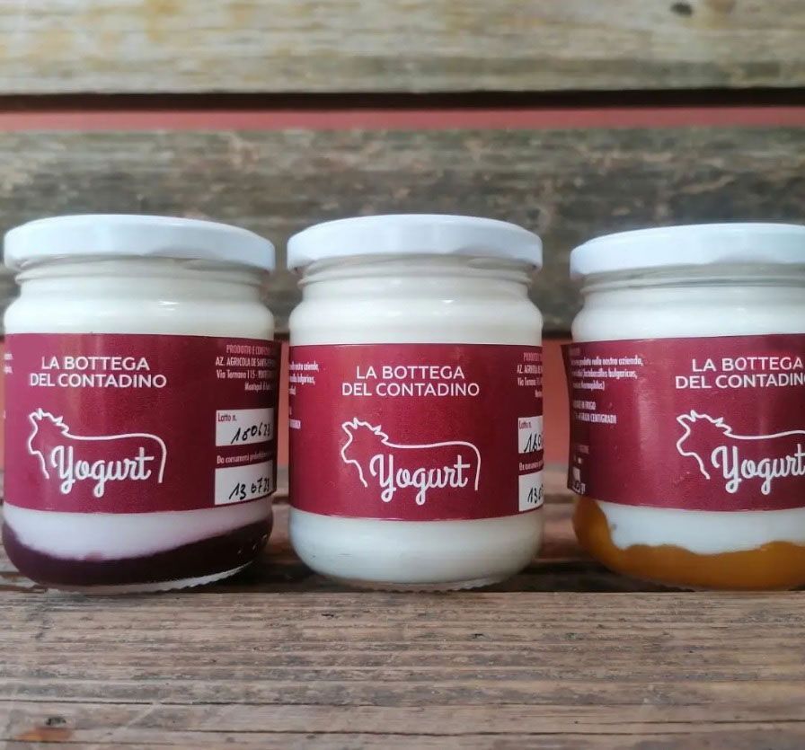 yogurt - la bottega del contadino, montopoli in sabina, rieti