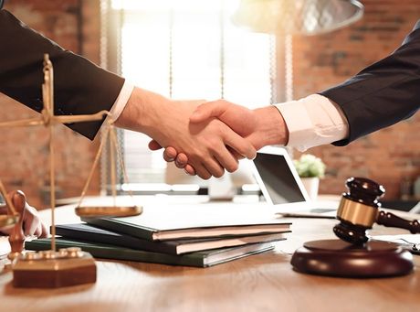 Handshake Of Lawyer And His Client — Auburn, NY — Norman J. Chirco Law