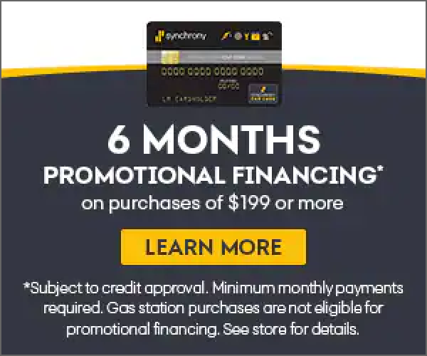 6 Months Promotional Financing - Stan Rollison's Automotive Services