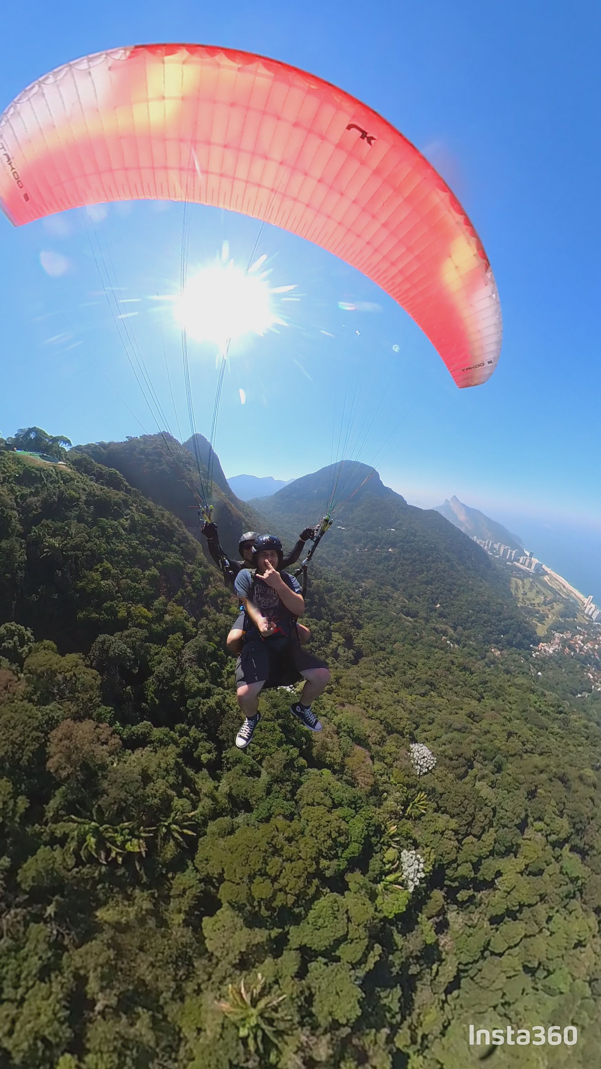 Voo de Parapente no Rio de Janeiro