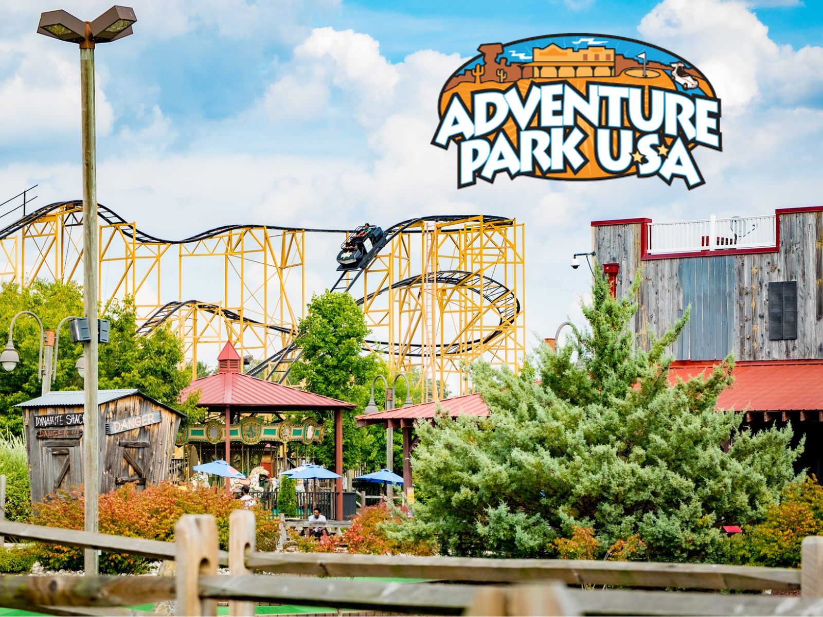 adventure park usa roller coaster