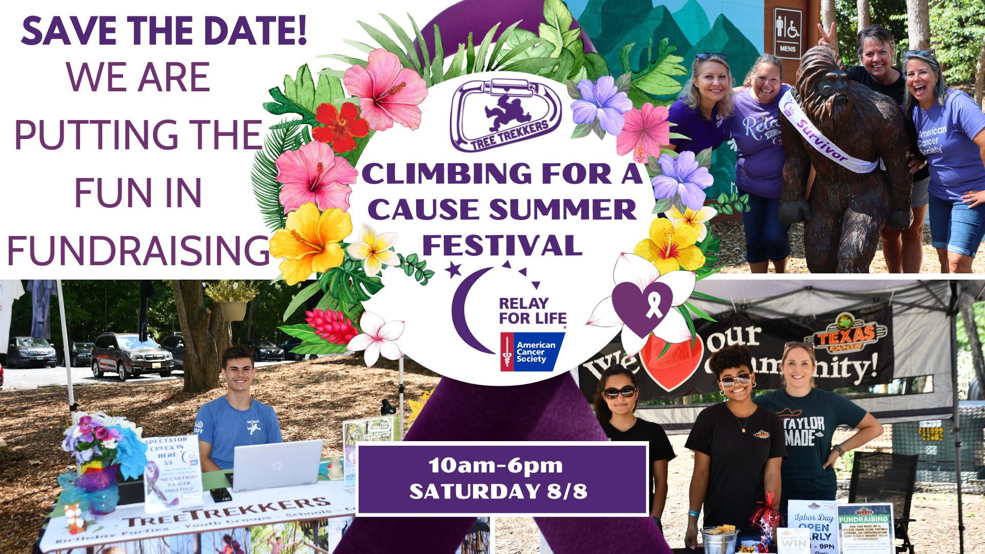 Climbing for a Cause Summer Festival August 8th