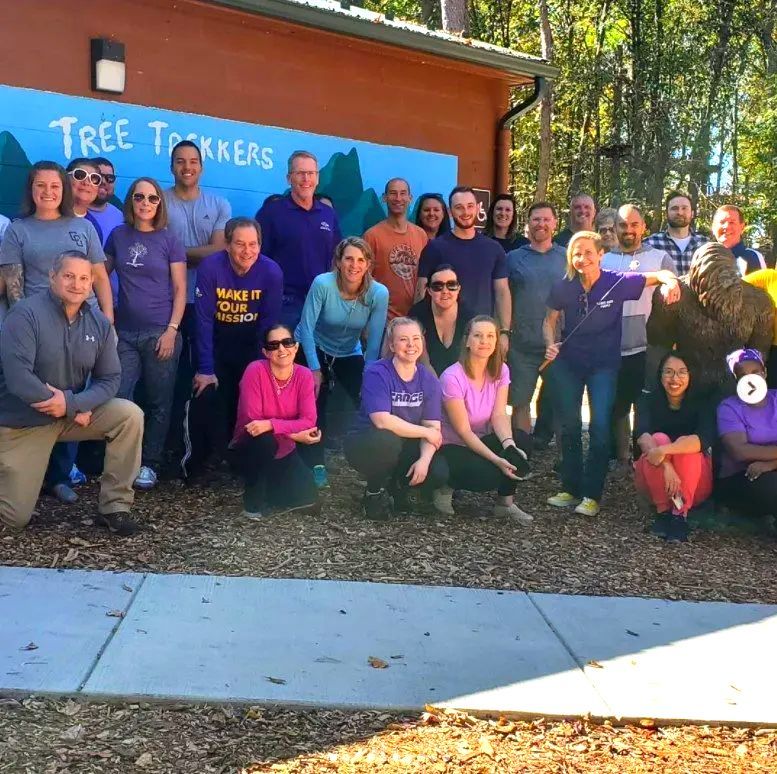 Company picnic at Tree Trekkers