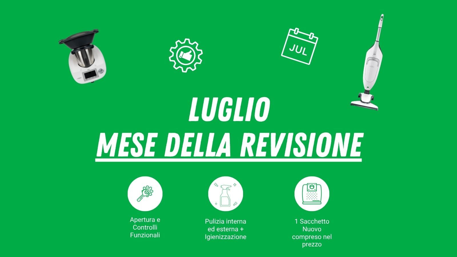 Revisione folletto e bimby a Cuneo e Mondovì