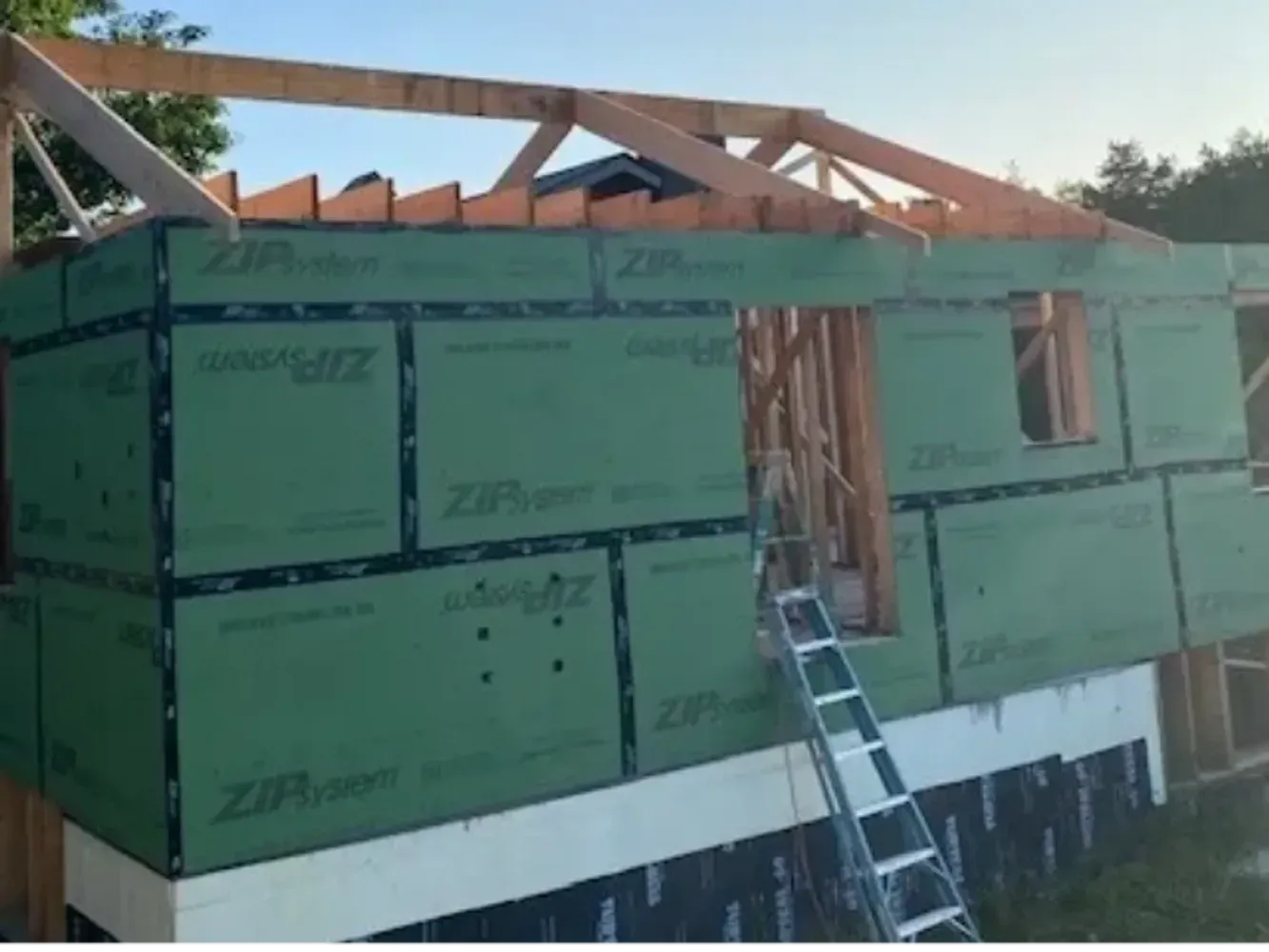 A House Under Construction — Rhinebeck Painters & Carpenters LLC