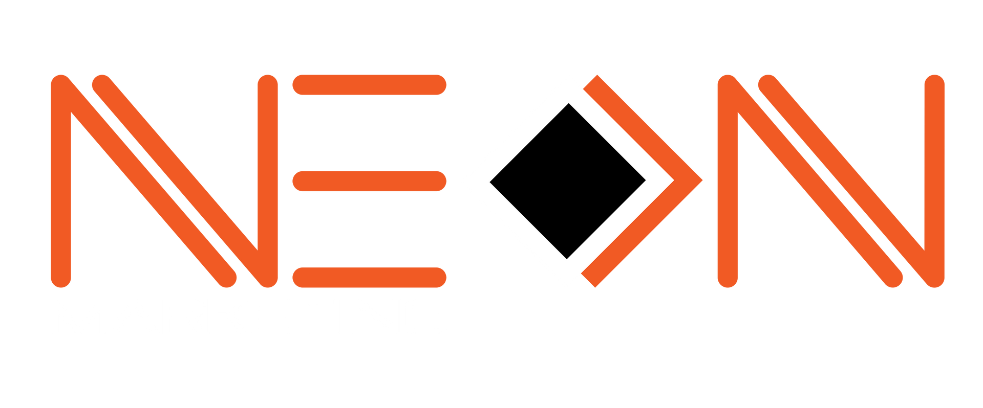 The NEON Marketing Logo against a black background.