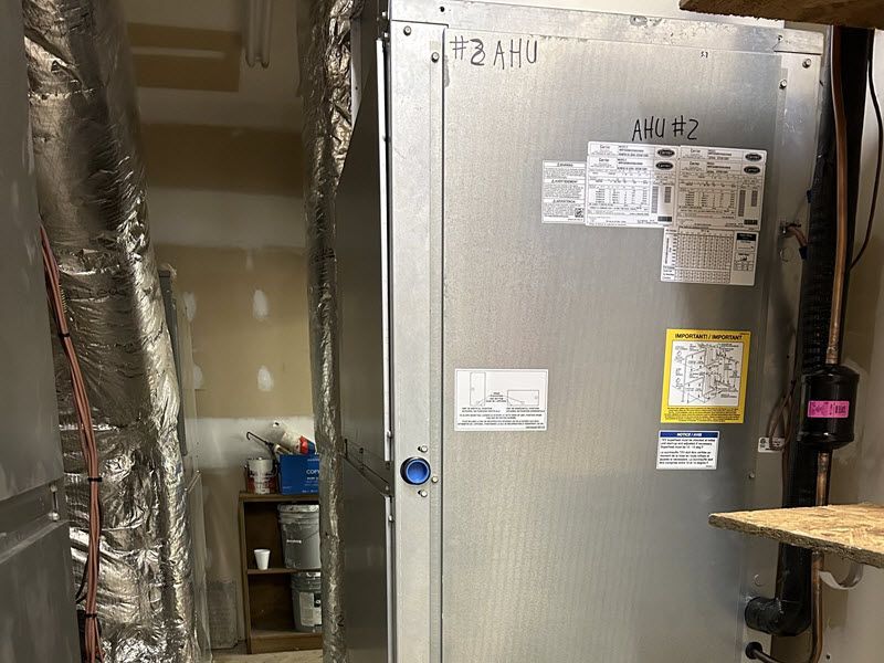 Large air handler.