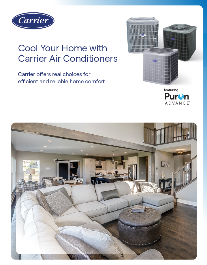 Carrier air conditioner consumer brochure