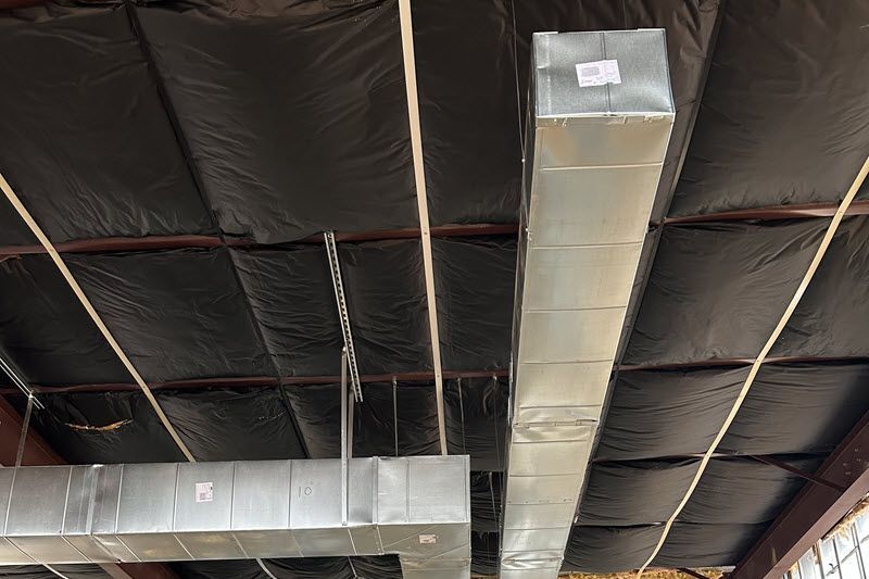 Commercial air ducts.