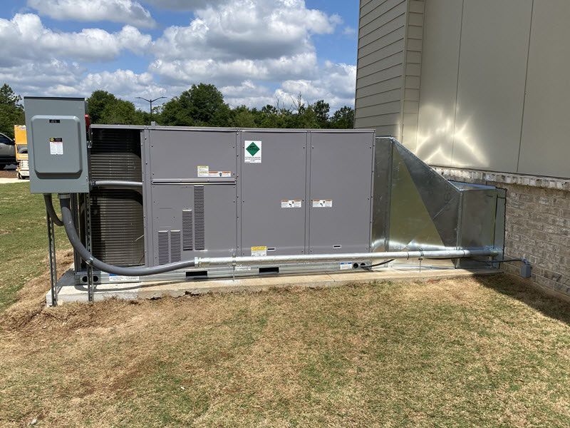 Commercial HVAC unit installed by Speir.