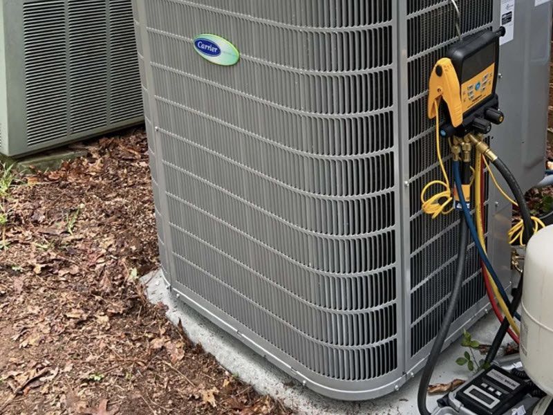 Carrier air conditioning unit.