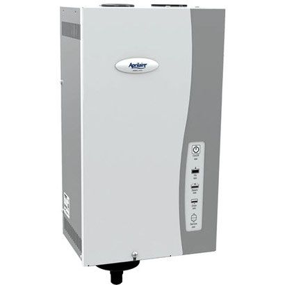 The Aprilaire steam humidifier.