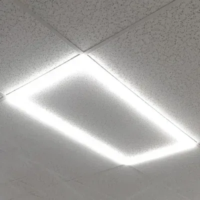 Transform a Drop-Ceiling with a Modern LED Lighting Installation