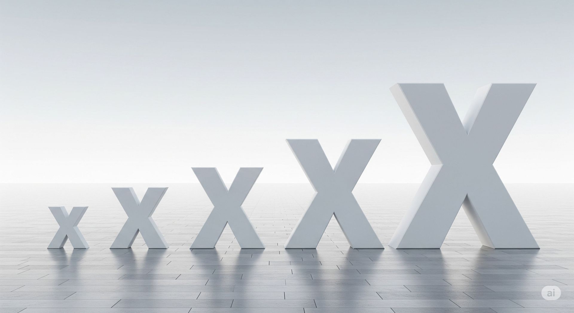 Eine Frau steht neben einem großen XXL-Schild, um das Größenverhältnis (Höhe = 150 cm) darzustellen.