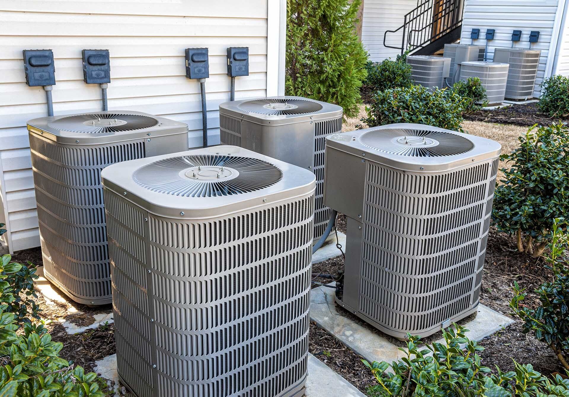 Four HVAC Units — Fort Myers, FL — Central Aire Conditioning